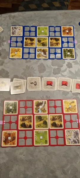 Rivals for Catan - grid and boxes