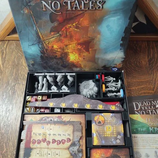 Dead Men Tell No Tales game & expansion insert - Renegade Games version