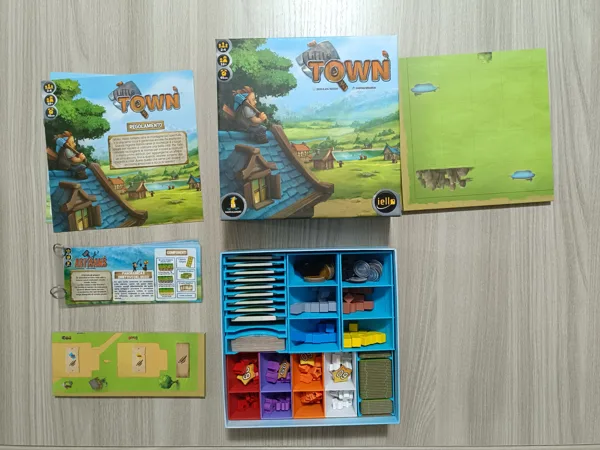 Little Town + Artisans Boardgame Insert