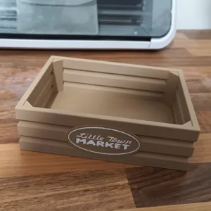 Little Town Market Food Crate - Aldi