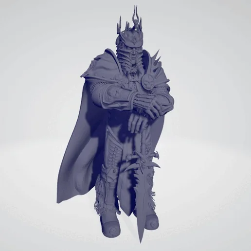 THE LICH KING - WoW - ARTHAS- THE LICH LORD - WORLD OF WARCRAFT - ANIME/GAME CHARACTER