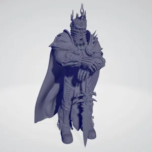 THE LICH KING - WoW - ARTHAS- THE LICH LORD - WORLD OF WARCRAFT - ANIME/GAME CHARACTER