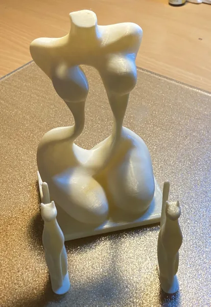 Childless Cat Lady II - Lady Kneeling
