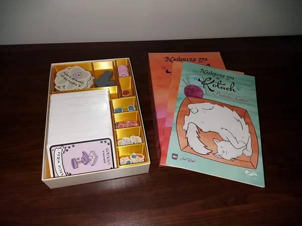 Cat Lady (+addon) board game insert