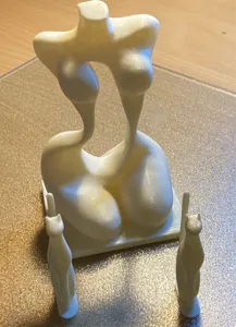 Childless Cat Lady II - Lady Kneeling