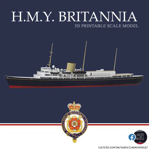 Queen Elizabeth II Royal Yacht HMY BRITANNIA