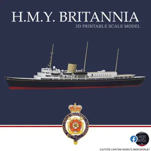 Queen Elizabeth II Royal Yacht HMY BRITANNIA