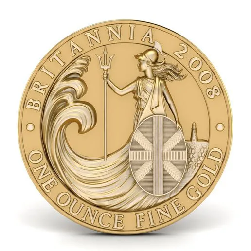 2008 1 oz Gold Britannia Bullion Coin
