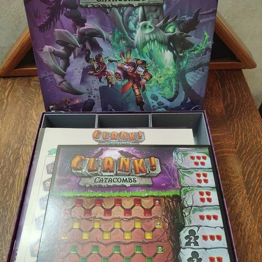 Clank! Catacombs insert & organizer