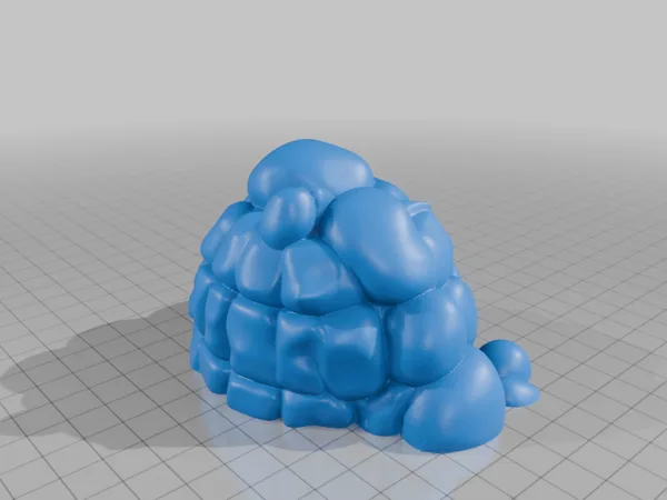 Rocky Dome Pet Hide for Reptile and Small Animal Habitats StarForge Kits 3D Print STL File