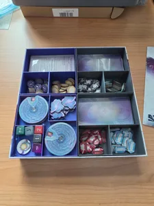 Etherstone Board Game Organizer + Dice Holder