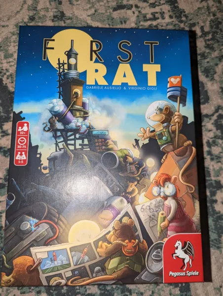 First Rat board game Insert