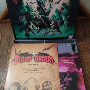 Blood Orders game insert and organizer