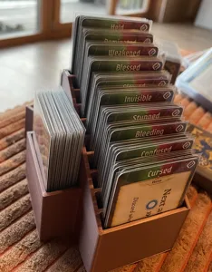 Agemonia, Condition Card Organizer