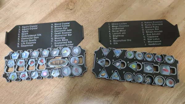Agemonia Token Tray Lids (smaller print bed, no MMU)