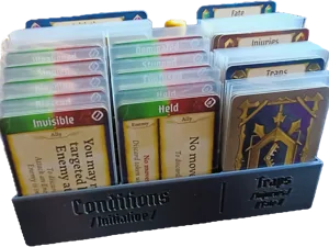 Agemonia Sleeved Cards Insert (mono and bi color)