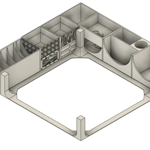 Everdell Duo Board Game Box Insert (unofficial)