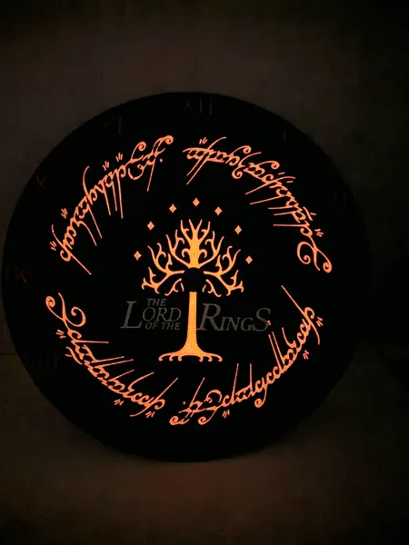 The Lord Of The Rings Clock