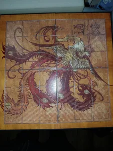 Tsuro Board Game 3x3 Grid
