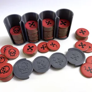 Dark Venture: Battle of the Ancients - ACTION DICE TOKEN ORGANIZER
