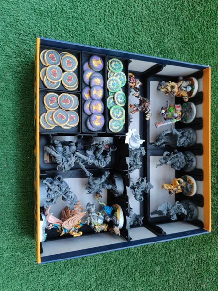 Super Fantasy Brawl - retail box organizer