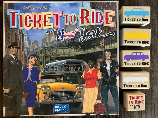 Ticket to Ride New York Boxes