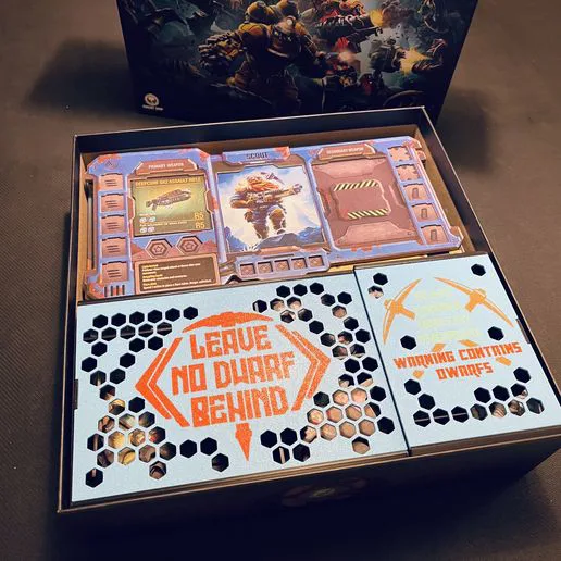 Deep Rock Galactic Board Game Insert