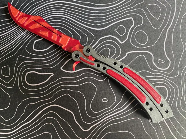 Slaughter Butterfly Knife Counter-Strike (CS2)