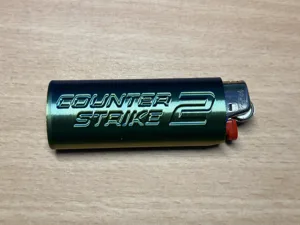 BIC lighter case CS2 (Counter Strike 2) / BIC Feuerzeughülle