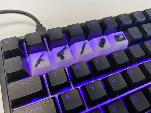 Counter Strike Keyboard Keycaps - MMU