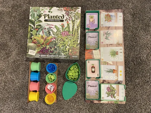 Planted Board Game Organizer (By Phil Walker Harding)