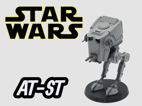 (STAR WARS) AT-ST Wind-up&Non Wind-up Card Kit