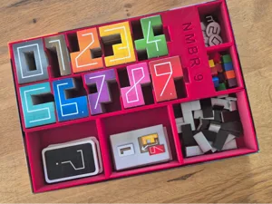 NMBR 9 inlay für den Erweiterungskarton