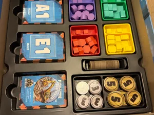 Foundations of Metropolis Board Game Insert