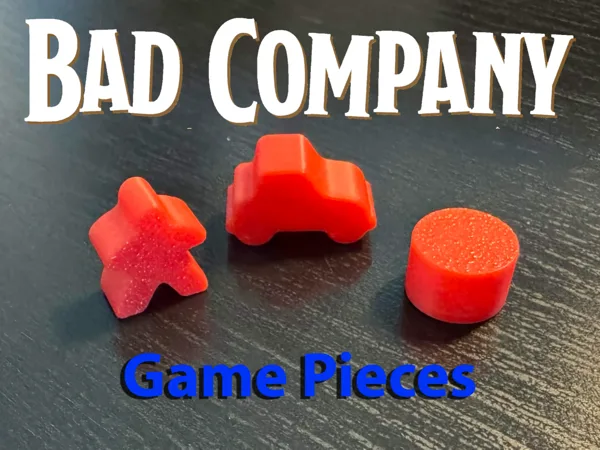 Bad Company Game Pieces