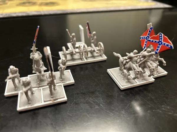 Battle Cry Board Game Unit Trays