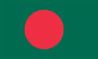 Flags of Burundi, Burkina, Benin, Botswana, and Bangladesh