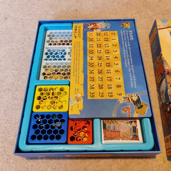 Ahoy (Board Game) Modular Insert Organizer