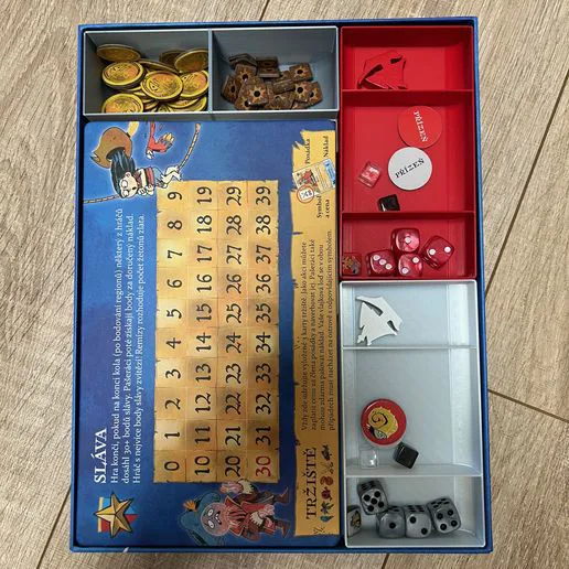 Ahoy board game insert