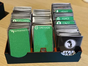 Star Wars Legion Upgrade Cards Box