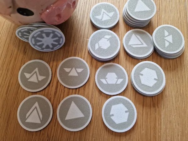Star Wars Legion - Order Tokens (Republic Edition) - MultiMaterial