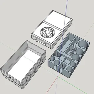 Star Wars legion token tray