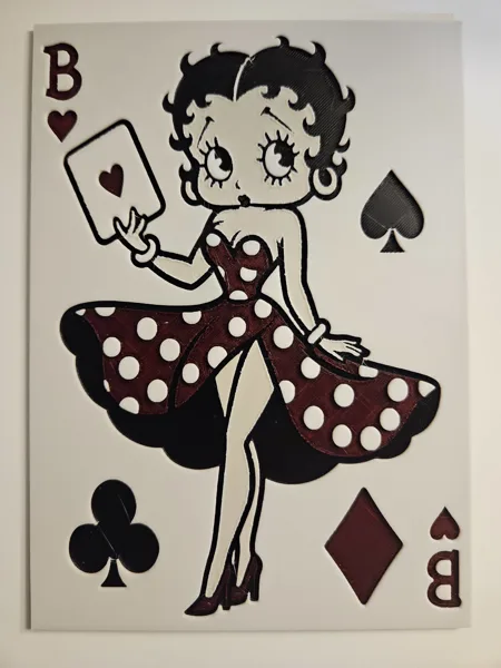 Betty Boop Card