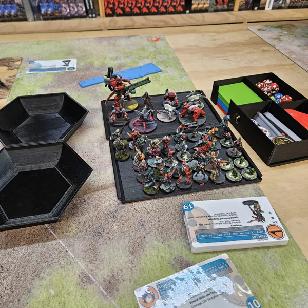 Infinity the Game Warganizer Trays