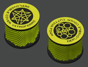 3D Deployable Cover tokens for Infinity (the game)