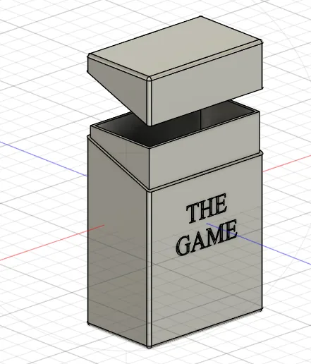 “The Game” Card Holder – Compact & Organized Deck Container