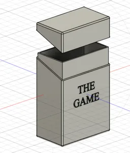 “The Game” Card Holder – Compact & Organized Deck Container