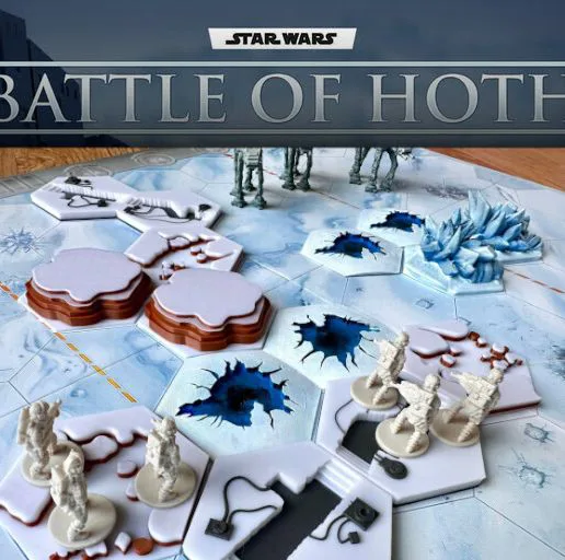 Deluxe Terrain Tile Pack for the game Star Wars: The Battle of Hoth