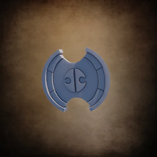 Infinity Code One Blackwind Steel Phalanx Thorakitai Shield bit for 3D Printing Infinity the Game