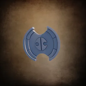 Infinity Code One Blackwind Steel Phalanx Thorakitai Shield bit for 3D Printing Infinity the Game